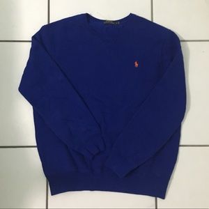 Polo by Ralph Lauren Navy Blue Sweatshirt - Size L